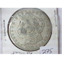 1921 Morgan Silver Dollar
