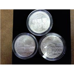 1994 US Veterans 3 Coin UNC Set, Original Package