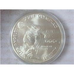 1983-P US Olympics Discus Thrower UNC Silver $