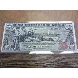 1896 US $1 Educational Silver Certificate (Fine)