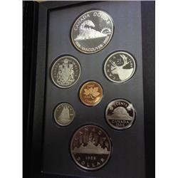 1986 Canada Double Dollar Proof Set