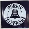 Image 2 : Classic Porcelain Public-Phone Flange Sign