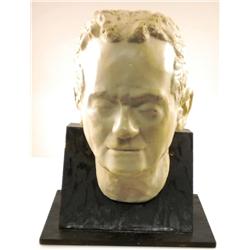 Plaster Sculpture of a Head