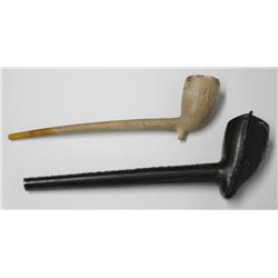 Frank Jones Brewing Co. Clay Pipe & Holder