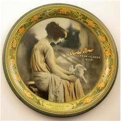Tip Tray advertising Oertel Brewing Company of Louisville,