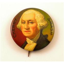 Cherry Smash Soda Pinback