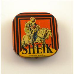 Sheik Condom Tin with Contents