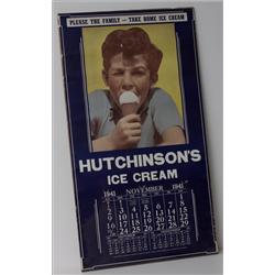 1941 Hutchinson's Ice Cream Calendar