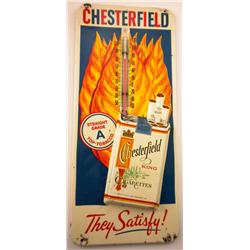 Chesterfield Tin Thermometer
