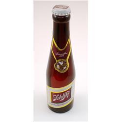Ruby Red Schlitz Beer Bottle