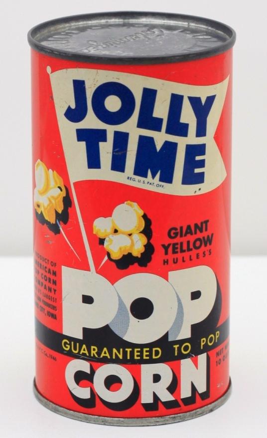 Jolly Time Popcorn Tin
