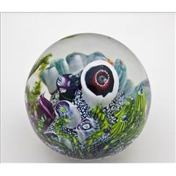 Ocean View with Coral & Plants Paperweight