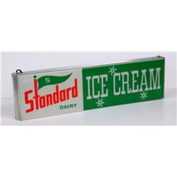 Light-Up Sign From The Standard Dairy