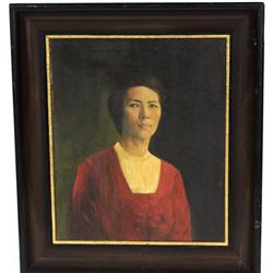 Old Oil Canvas Painting