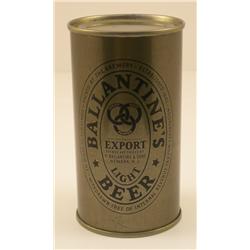 Ballantines Export Olive Drab Flat Top Can