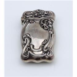 Sterling Silver Match Safe