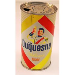 Duquesne Pilsner Beer Flat Top Can - PA Tax Lid
