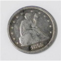 United States Twenty Cent Piece 1875 - S