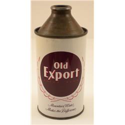 Old Export Brand Beer Cone-top Can