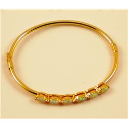 * Lady's 14Kt Opal Bracelet