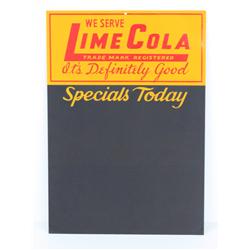 Tin Lime Cola Blackboard / Sign