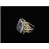 Image 3 : Men's Gold & Sterling Ring 