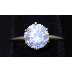 * Lady's Solitaire Diamond Ring