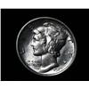 Image 1 : 1917-p Liberty Head 'Mercury' Dime 10c Grades gem uncirculated ms64 FSB