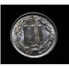 Image 3 : 1866 Three Cent Nickel 3c grades Gem Uncirculated ms65