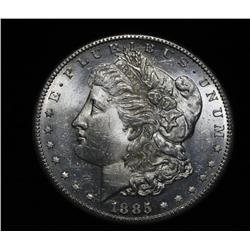 1885-s Morgan Dollar Grades Choice Uncirculated ms64