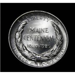 1920 Maine Centennial Commemorative Half Dollar Grades Gem Uncirculated ms66