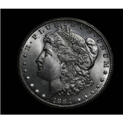 ***RARE  1884-cc Morgan Dollar Grades Gem Uncirculated ms66  RARE***