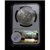 Image 2 : NGC 1880-S Morgan Dollar graded ms63