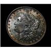 Image 2 : Rainbow Toned 1883-o Morgan Dollar Grades Gem Uncirculated ms65