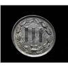Image 2 : 1865 3 Cent  Nickel Grades choice uncirculated ms64  CIVIL WAR ISSUE
