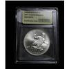 Image 1 : 1997-s Jackie Robinson Commemorative Uncirculated Silver Dollar Graded ms70