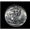Image 1 : 1945-d Walking Liberty Half Dollar 50c Grades choice Uncirculated ms64