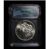 Image 1 : 1881-s Morgan Dollar Certified and Graded ms64 by ICG