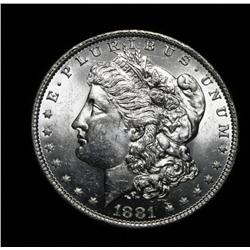 1881-o Morgan Dollar Grades Choice Uncirculated ms64