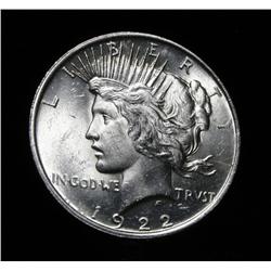 1922-p Peace Dollar Grades Gem Uncirculated ms65