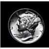 Image 1 : 1941-p Mercury Dime Graded ms64