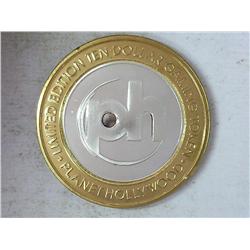 Planet Hollywood $10 Gaming Token (Silver) UNC