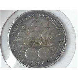 1893 Columbian Exposition Half Dollar