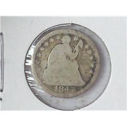 1847 Seated Liberty Half Dime