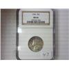 Image 1 : 1956 Silver Washington Quarter NGC MS66