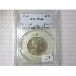 1979-P SBA Dollar PCGS MS64