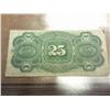 Image 2 : US 25 Cent Fractional Currency Note