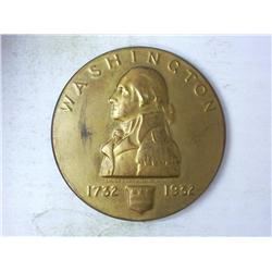 2 1/4" Washington Bronze Token
