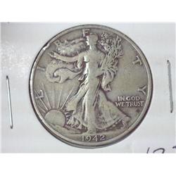 1942-S Walking Liberty Half Dollar
