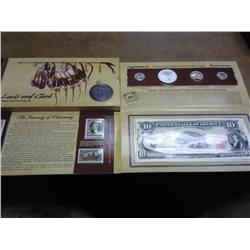2004 Lewis & Clark Coin & Currency Set